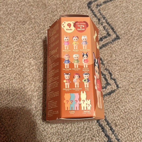 Sonny Angel dog time series. Opened! Frenchie with red hoodie. - Picture 2 of 8